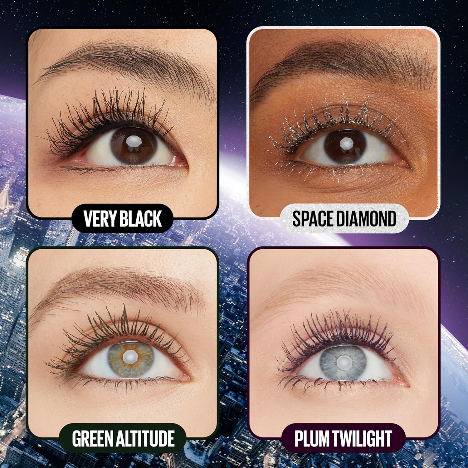 Maybelline Lash Sensational Sky High Mascara – Blackest Black | Lengthening, Volumizing & Washable Formula