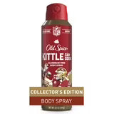 Old Spice Men's Aluminum Free Deodorant Body Spray, NFL Collection, George Kittle Can Cook, Sea Tides + Toughness, 5.1oz