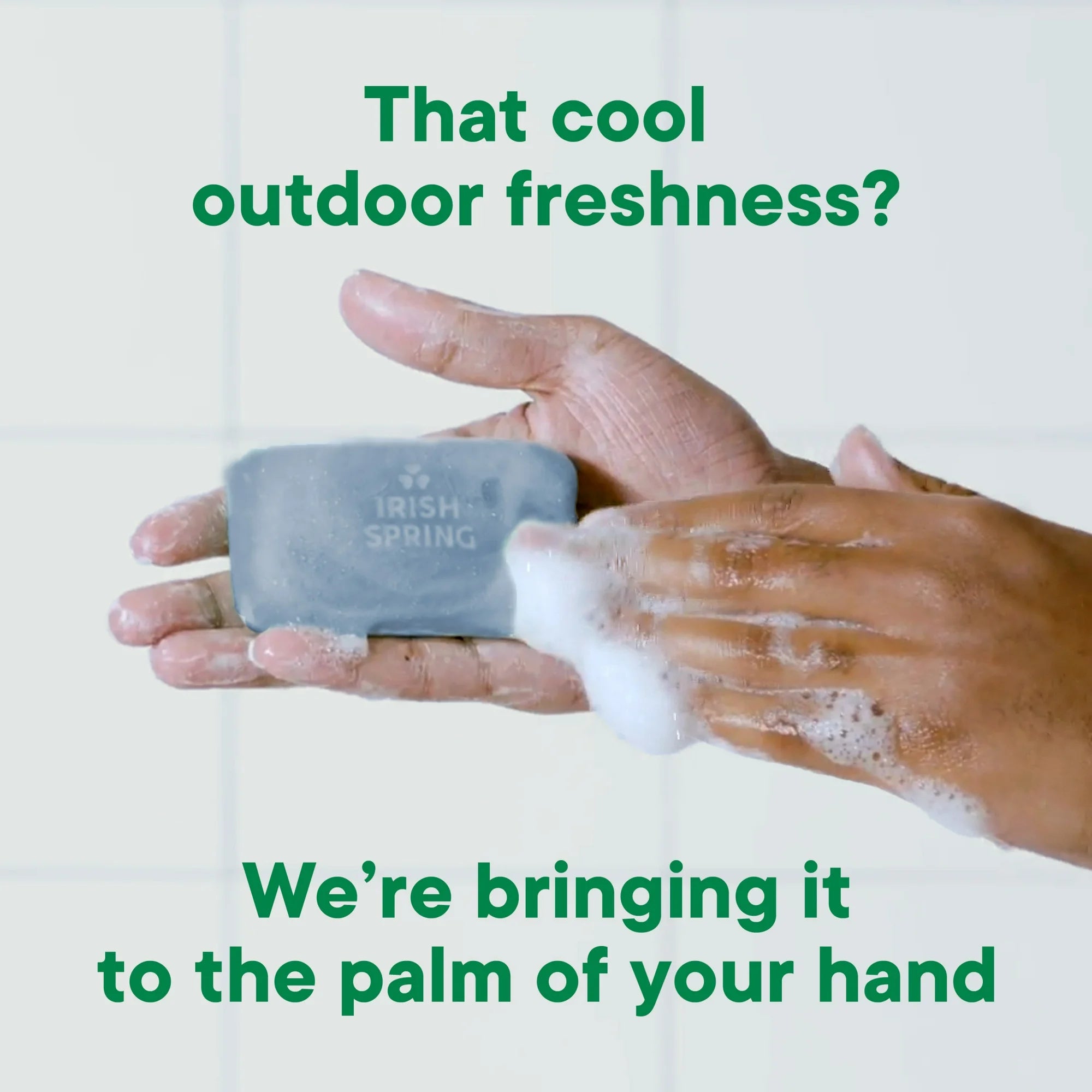 Irish Spring Moisture Blast Deodorant Bar Soap for Men, 3.7 oz Bar (8 Pack)