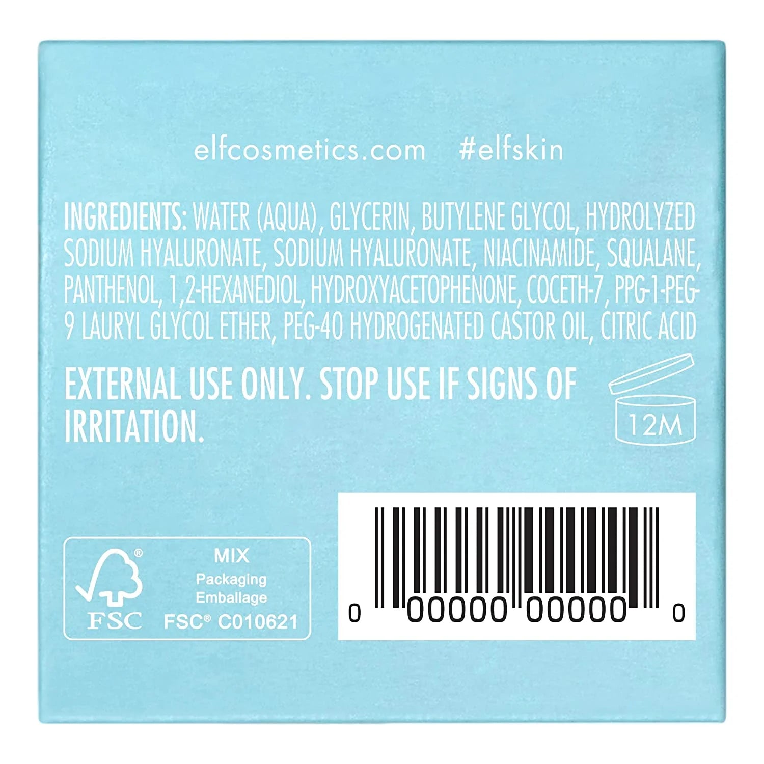 e.l.f. SKIN Holy Hydration! Triple Bounce Serum, 1.0 fl oz