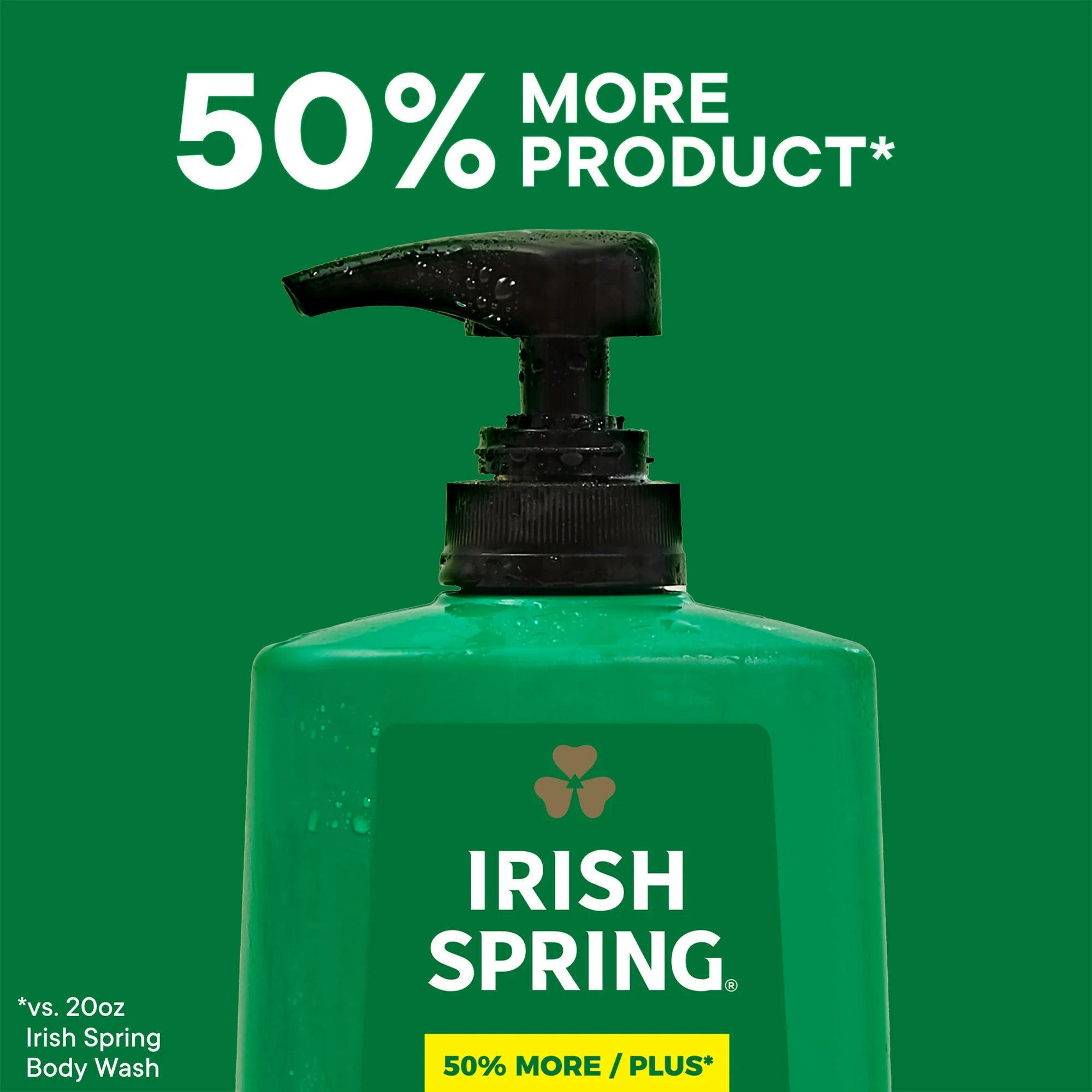 Irish Spring Mens Body Wash, Body Wash for Men, All Skin Types, Original Scent, 30 fl oz Bottle