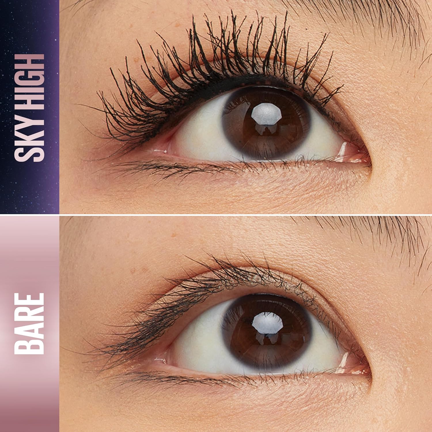 Maybelline Lash Sensational Sky High Mascara – Blackest Black | Lengthening, Volumizing & Washable Formula