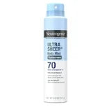 Neutrogena Ultra Sheer Sunscreen Spray, Lightweight, SPF 70, 5 oz