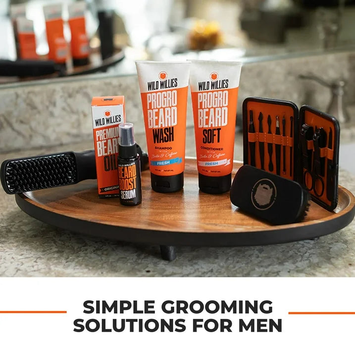 Wild Willies Premium Beard Growth Oil and Conditioner, 2 fl oz