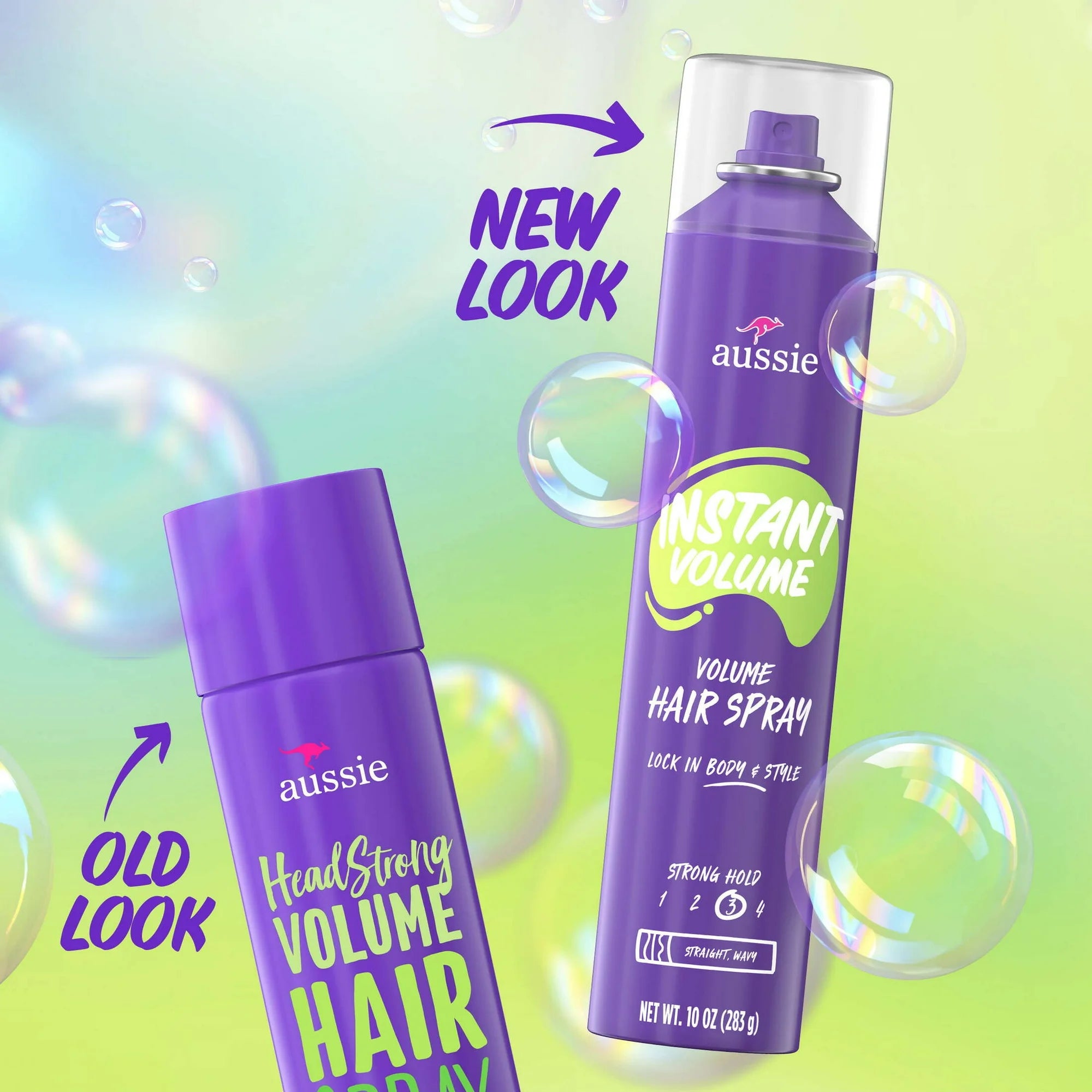 Aussie Instant Volume Hair Spray for Wavy and Straight Hair, 10 oz Unisex