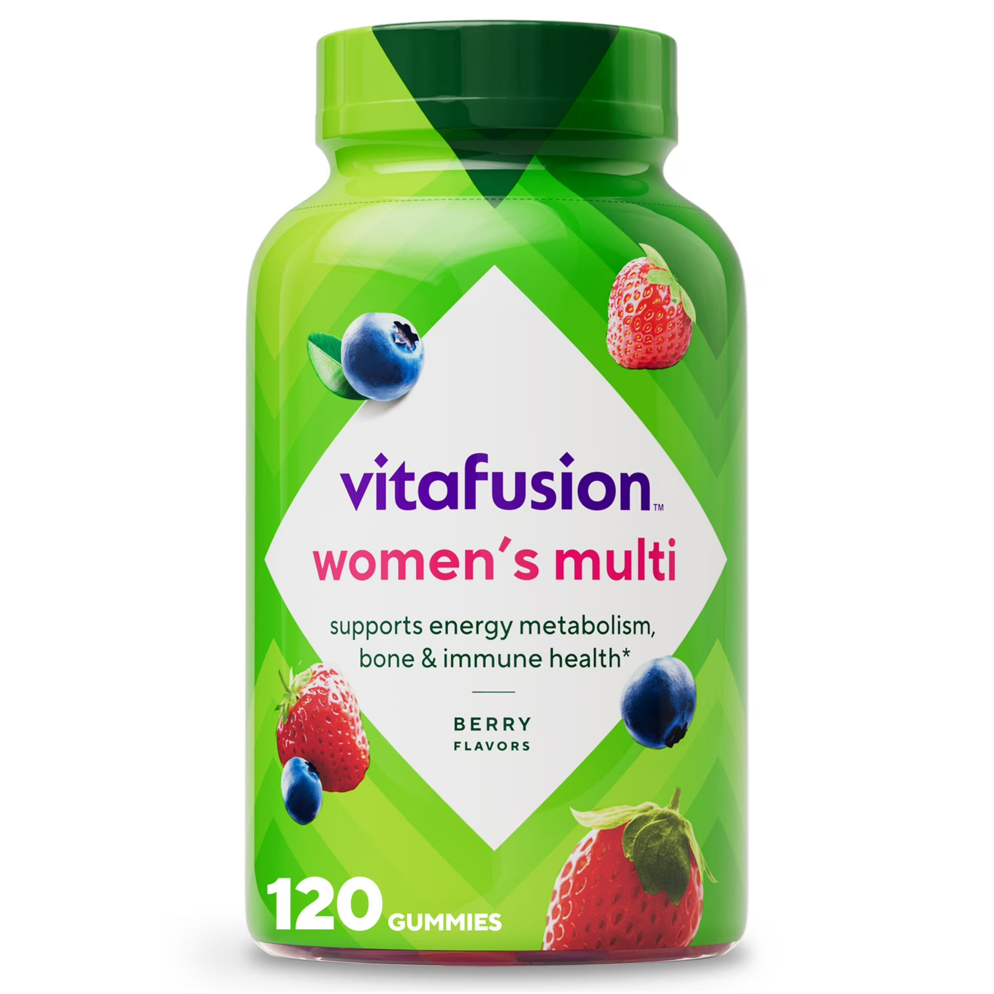 vitafusion Adult Gummy Vitamins for Women with 10% More Vitamins A, C, & E, 120 Count